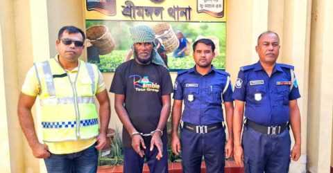 শ্রীমঙ্গলে ইয়াবাসহ মাদক ব্যবসায়ী আটক