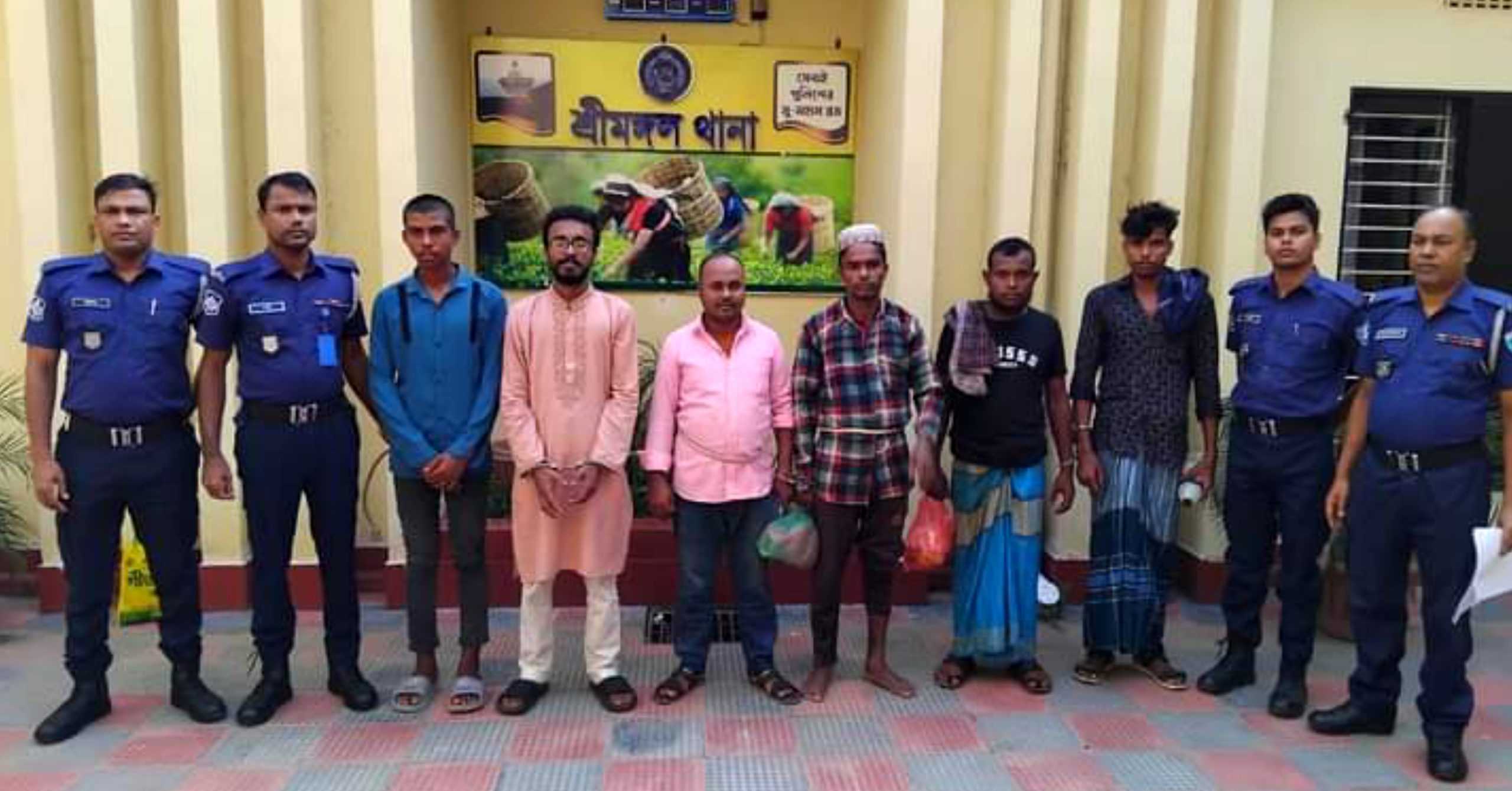 Criminal Arrest: শ্রীমঙ্গলে দুটি ট্রাক সহ ৬ জন আসামী গ্রেফতার 